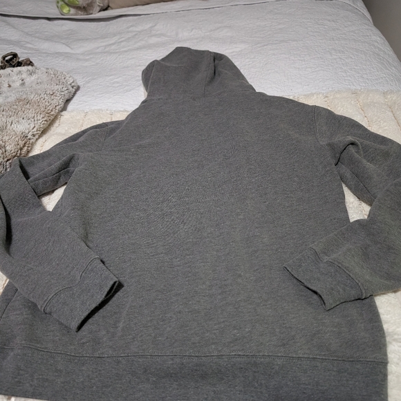 Bench Urbanwear Gray Wool Blend, orange fleece lined hoodie - Picture 7 of 8